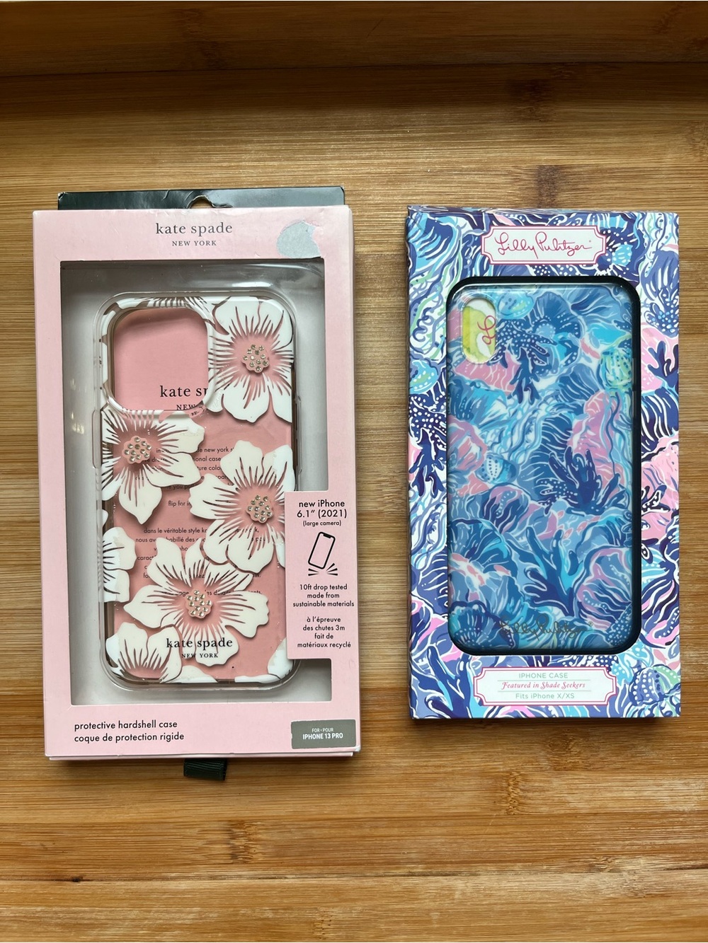 ā¢Kate Spade & Lily Pulitzer iPhone casesā¢